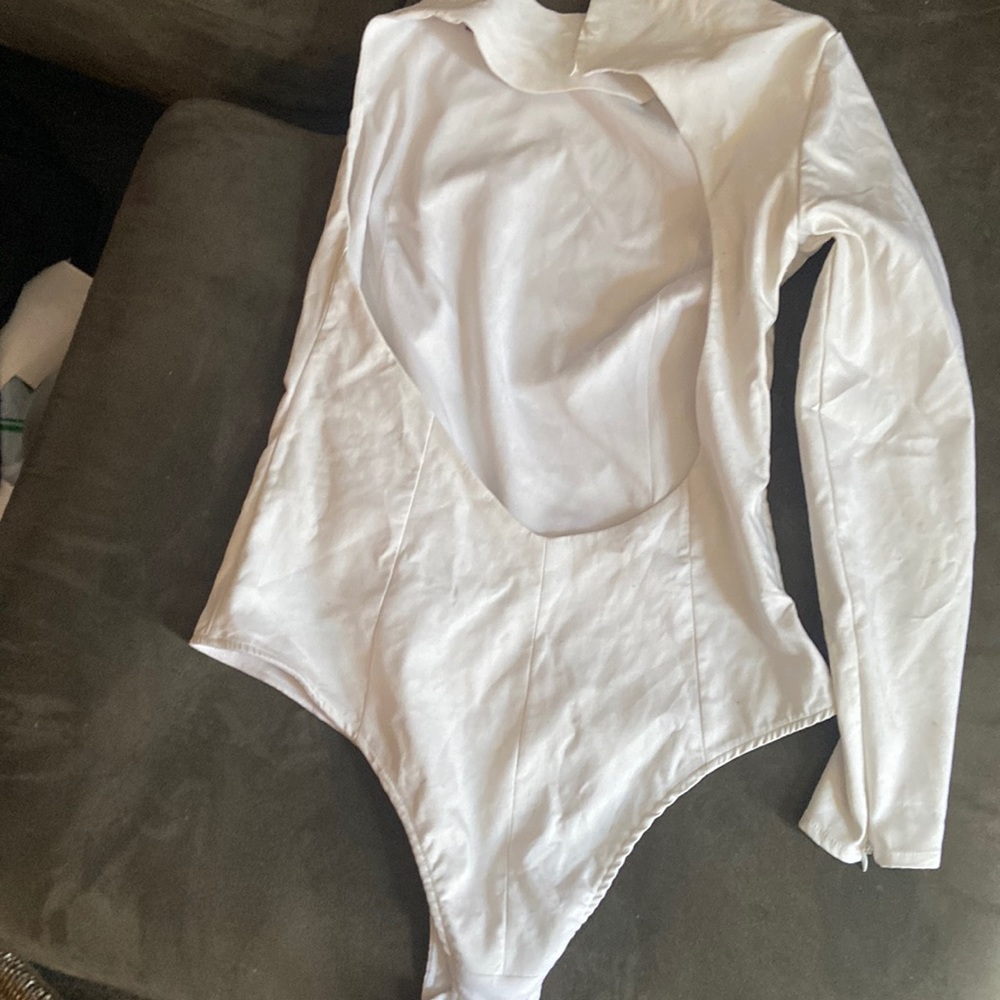 Size xl body suit by Zara linen material